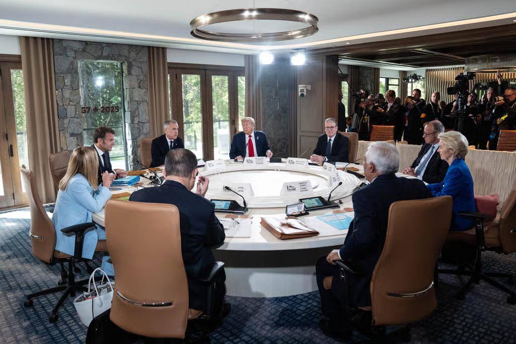 阿尔艾因足球_G7峰会戏剧一幕：冯德莱恩对中国大放阙词阿尔艾因足球，特朗普全程未接一句茬